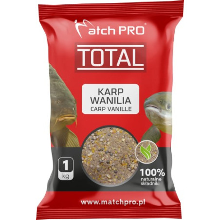 TOTAL KARP WANILIA Zanęta MatchPro 1kg